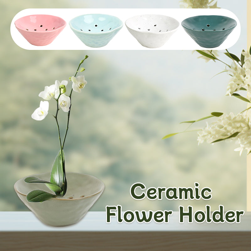 Black Friday Sale - 49% OFF-Ceramic Flower Arrangement Gardening Bowl (Bowl/Lotus Model)