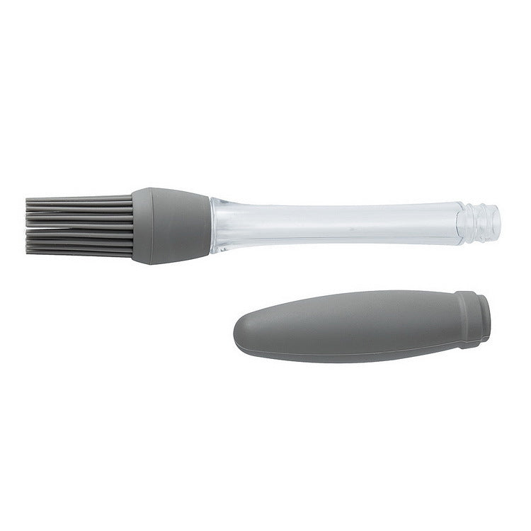 Automatic silicone suction oil brush