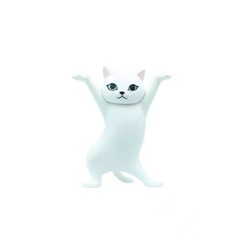 Dancing Cats Pen Holder Weightlifting - elehancea