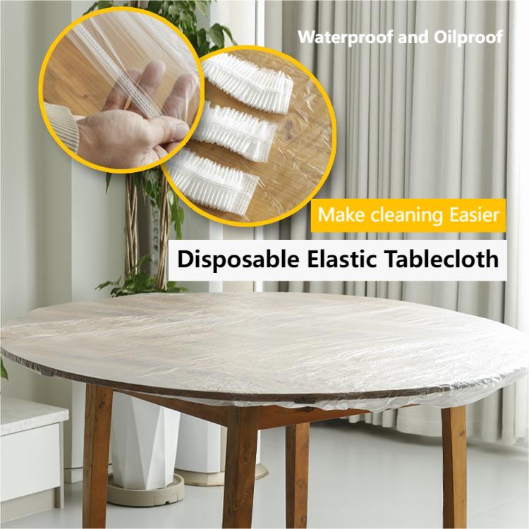 🔥HOT SALE - 49% OFF🔥Biodegradable Retractable Round Table Cover - elehancea