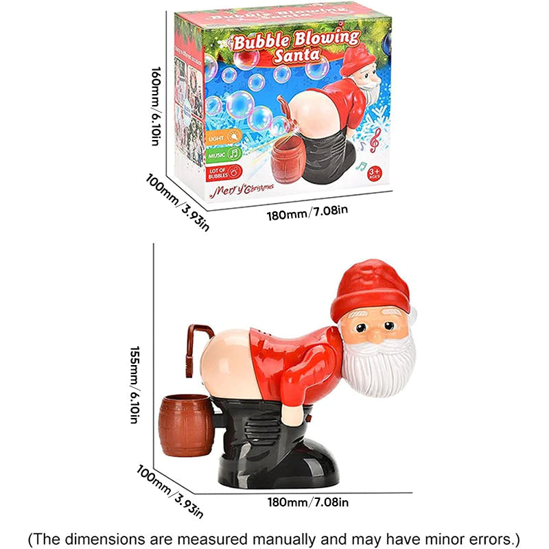 Machine à bulles amusante du Père Noël —— 💖💖La frénésie du Black Friday ! 💥🎉