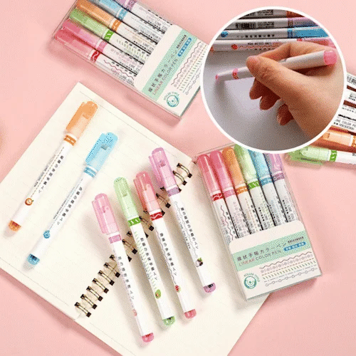 49% OFF -🌈Curve Highlighter Pen - elehancea