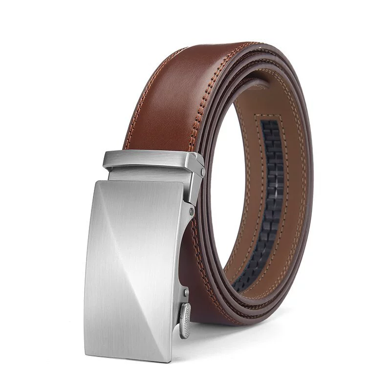 LAST DAY 49% OFF🔥Leather Ratchet Belt With Adjustable Buckle