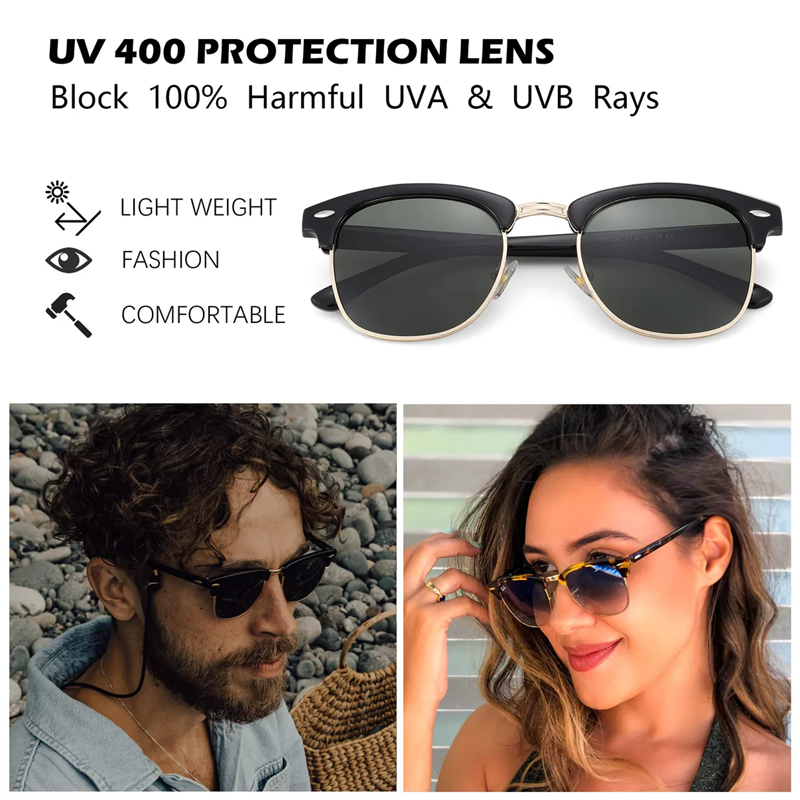 Summer Special 49% OFF 🔥Polarized Rimless Sunglasses With UV 400 Protection