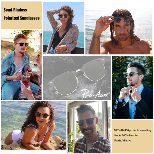 Summer Special 49% OFF 🔥Polarized Rimless Sunglasses With UV 400 Protection