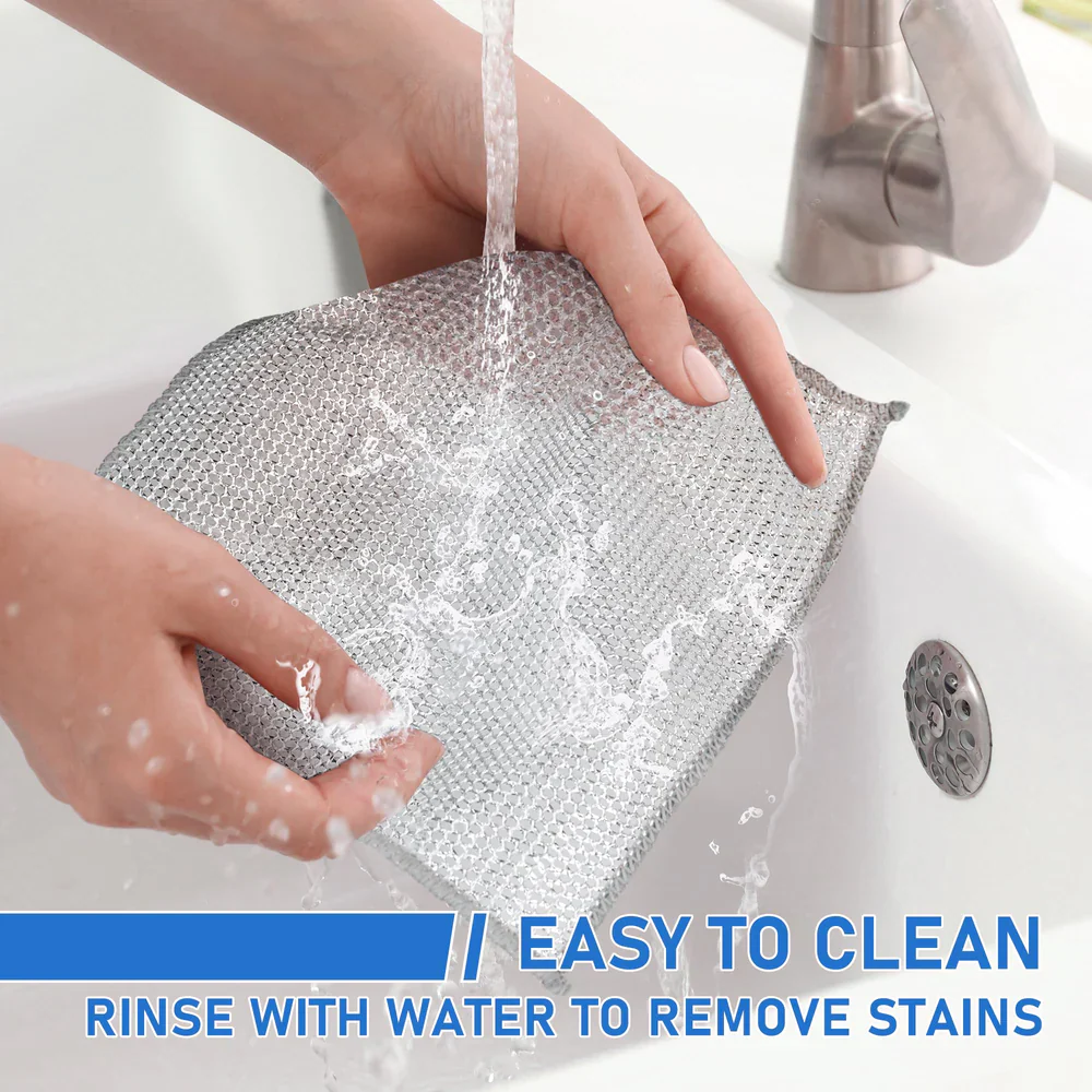 All-in-One Cleaning solution-Non Scratch Wire Dishcloth
