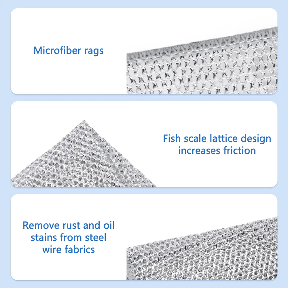 All-in-One Cleaning solution-Non Scratch Wire Dishcloth