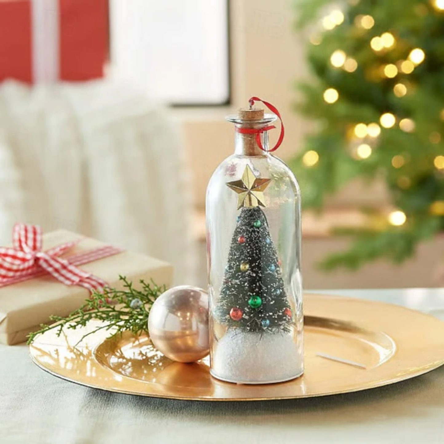 🎄Christmas Tree Message In A Bottle🎁(Record Voices for Those You Love)