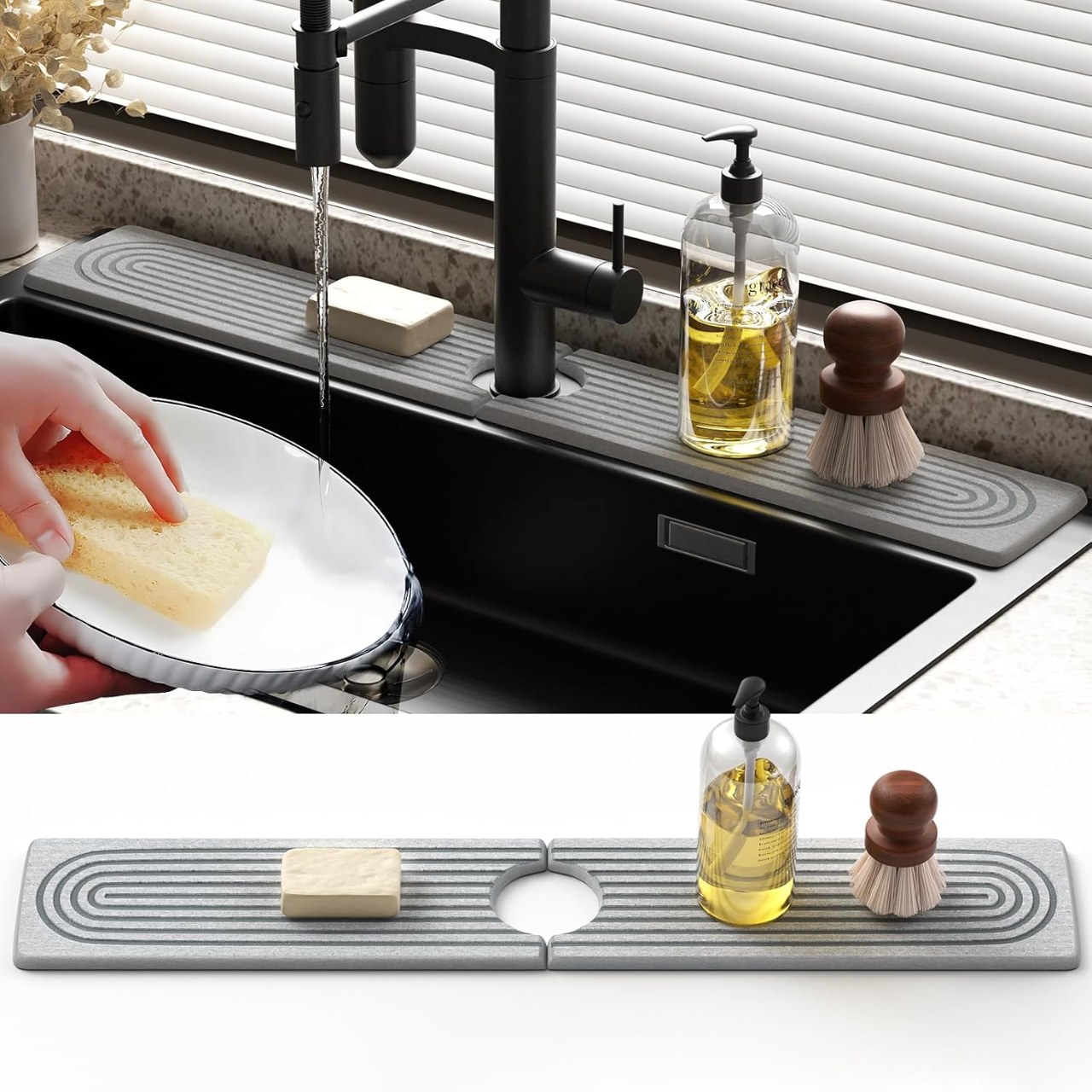 Diatomite Faucet Mat