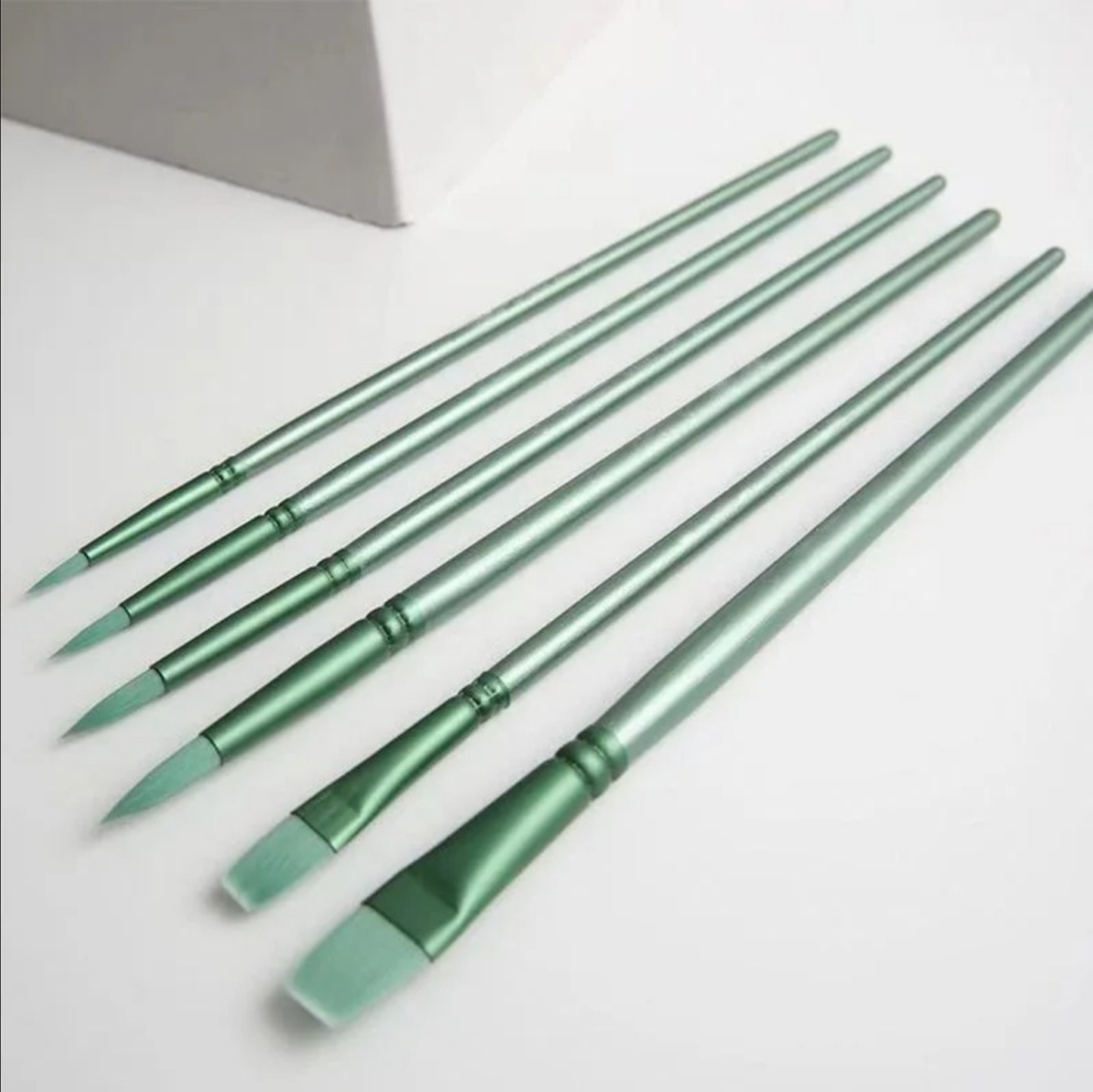 6PCS/Set Nylon Hair smoothly Brush Paint by numbers