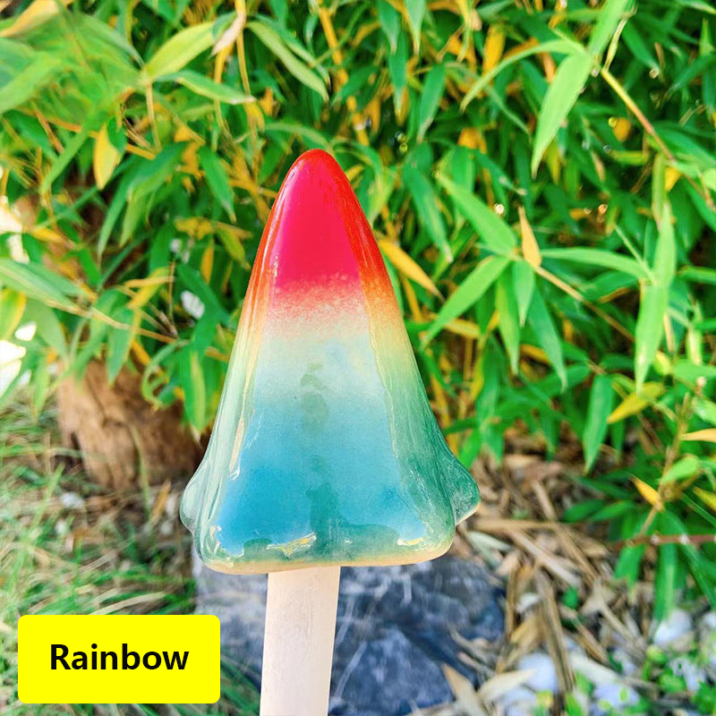 🍄Handmade Ceramic Mushroom Wind Chime