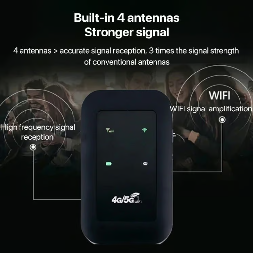 💥Wireless Portable WiFi Mobile Broadband - elehancea
