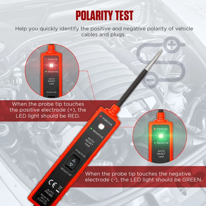 Power Circuit Probe Tester 6V-24V DC Test Lamps