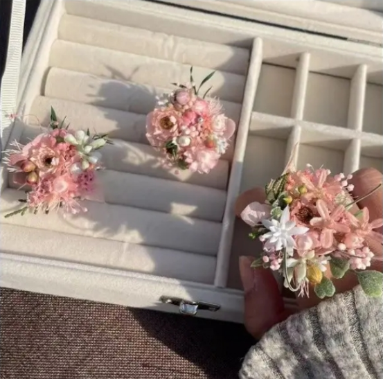 DIY Eternal Bloom Floral Pair Rings(2pcs)