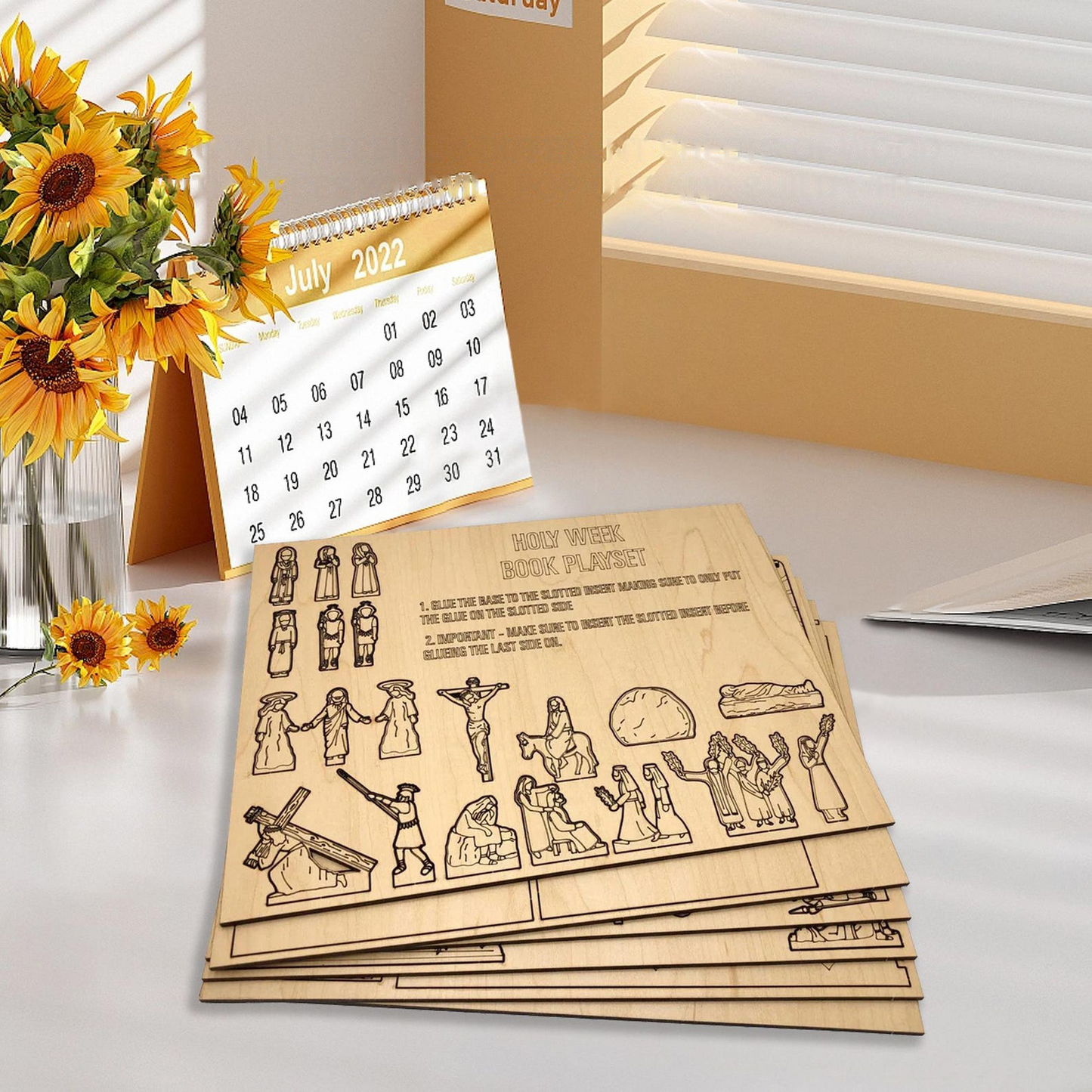 Easter Pre-sale 49%OFF🔥Easter Story Telling Wood Display