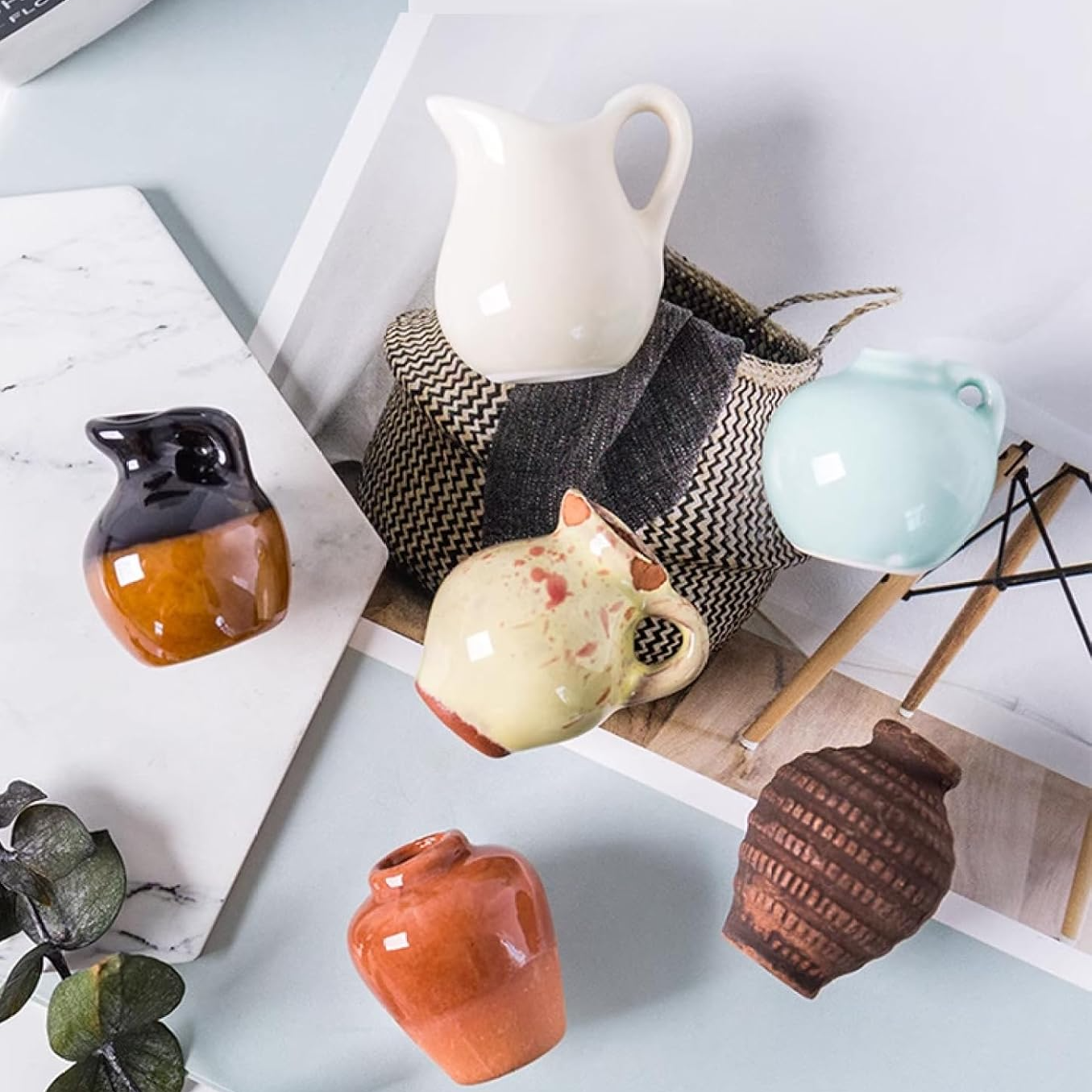 Handmade Mini Ceramic Fridge Stickers