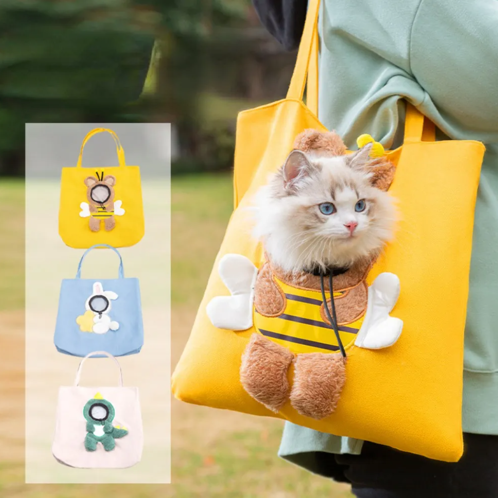 Pet Canvas Shoulder Bag