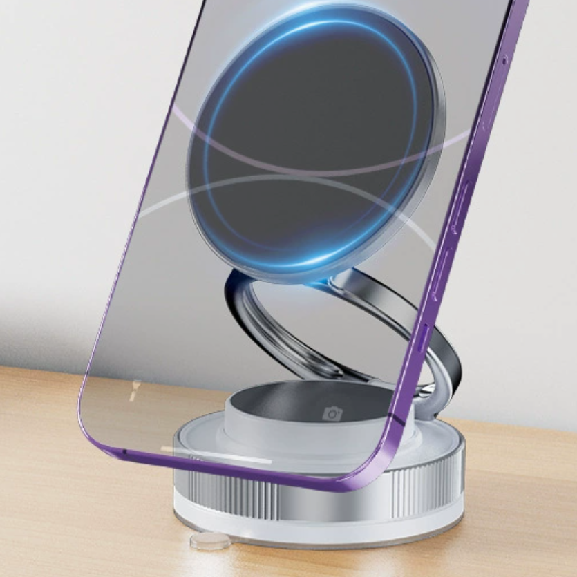 2025 Upgrade Vacuum Suction Magnetic Phone Stand