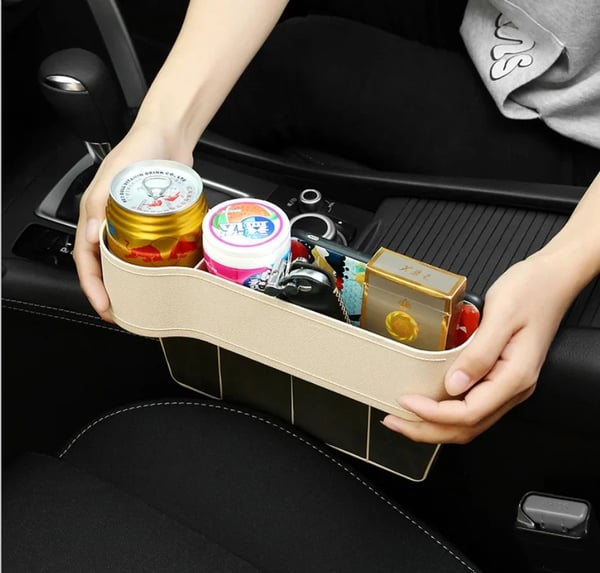 🔥 49% OFF-Leather Multifunctional Car Seat Organizer - elehancea