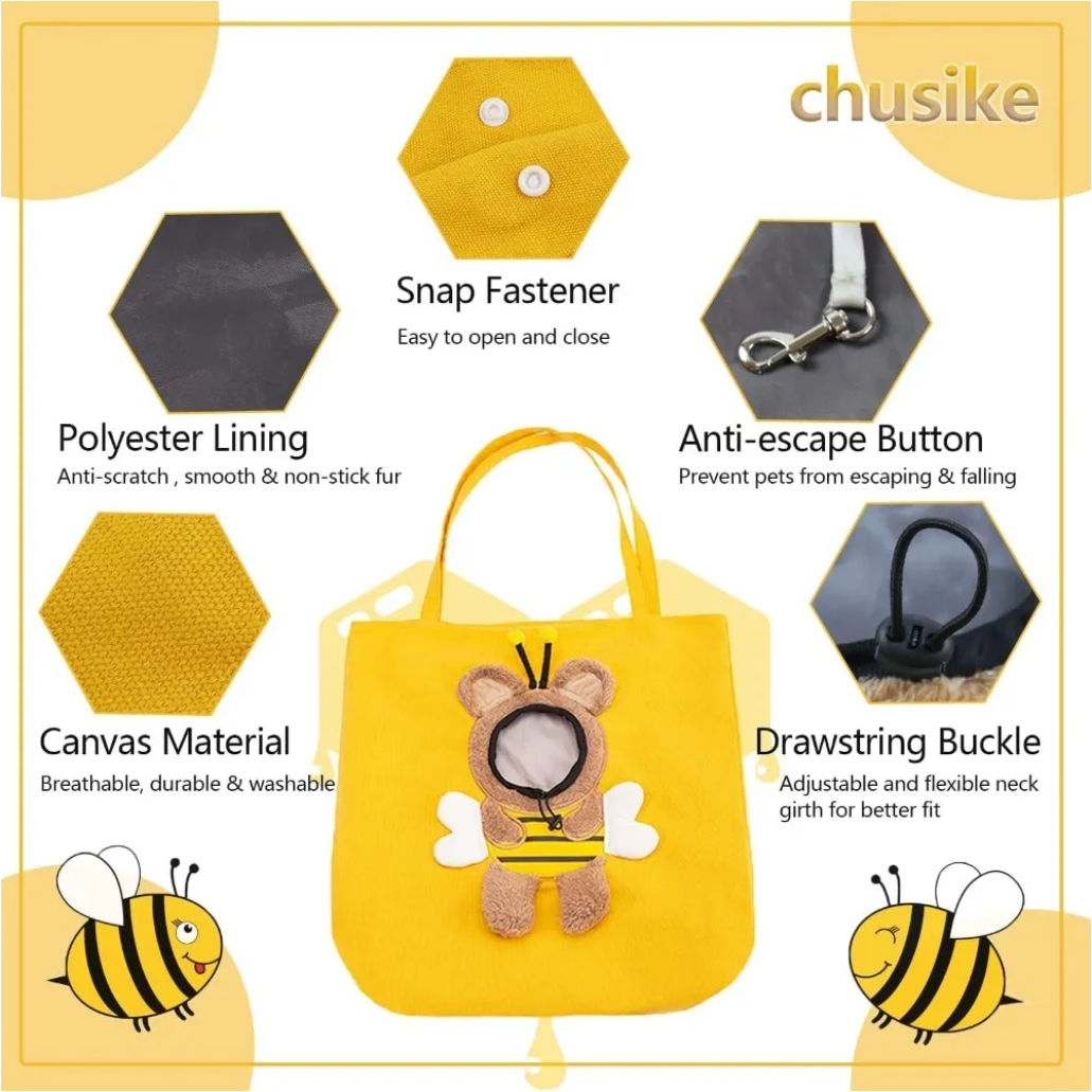Pet Canvas Shoulder Bag