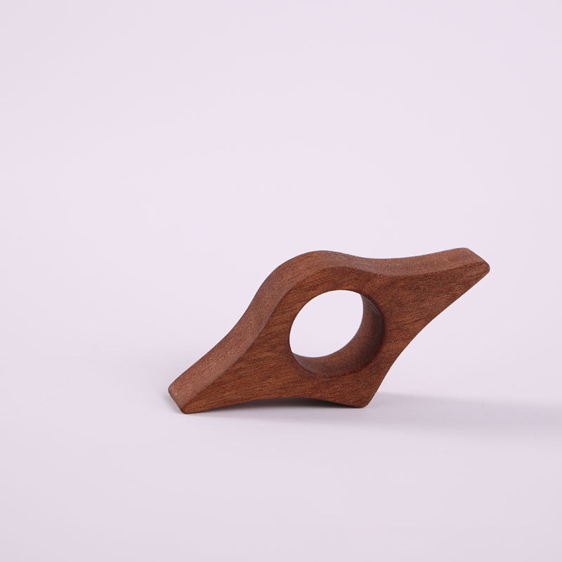 Handmade Walnut Thumb Reading Aid - elehancea