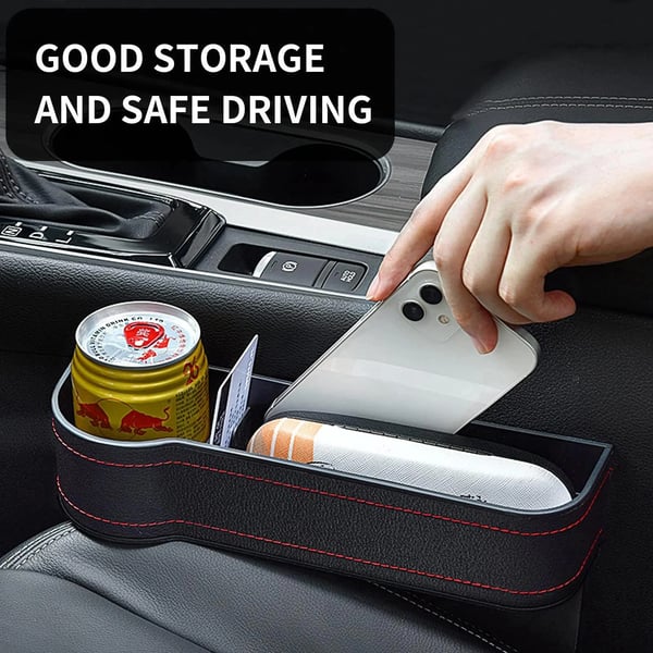 🔥 49% OFF-Leather Multifunctional Car Seat Organizer - elehancea