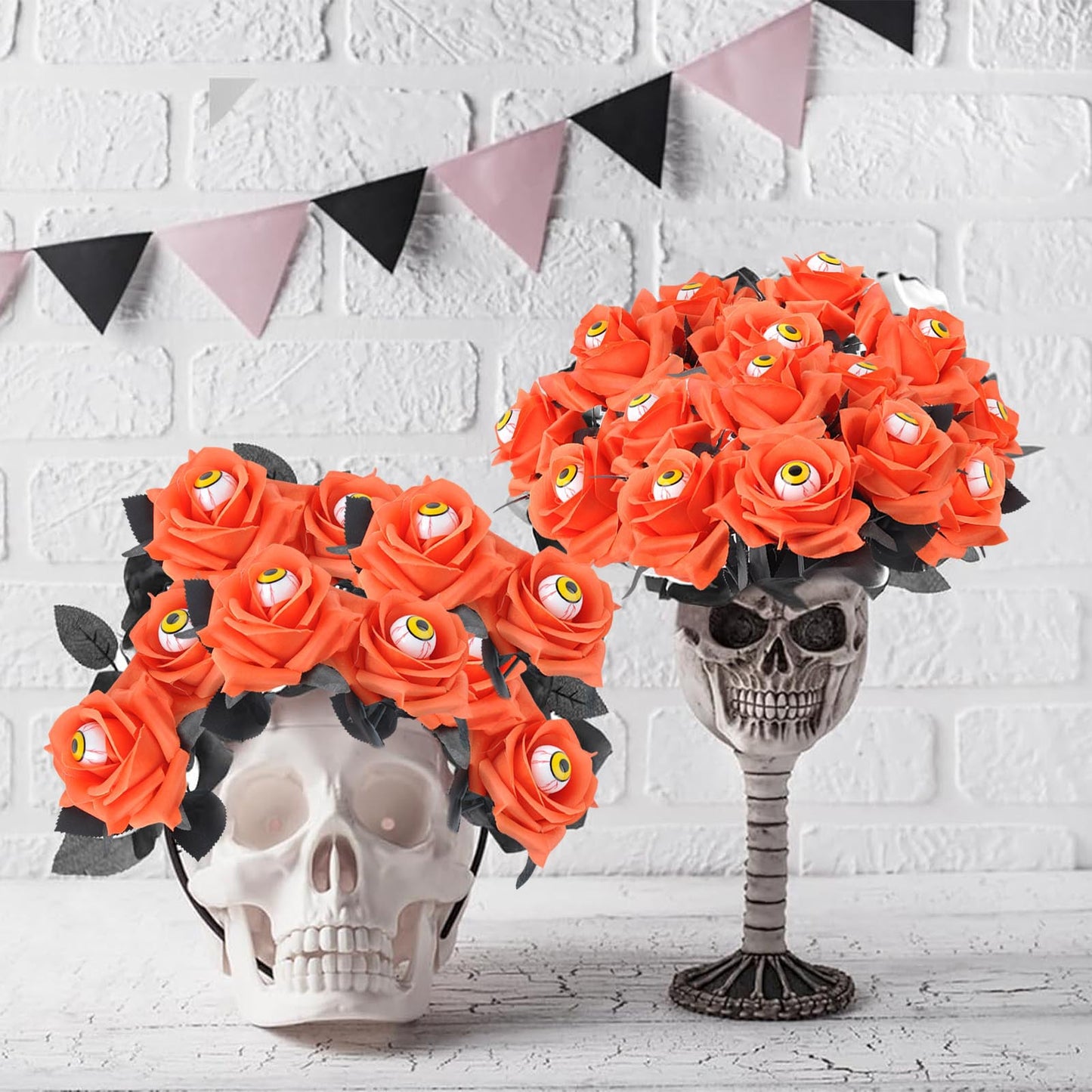 🔥HOT SALE 49% OFF🎃Halloween Flowers Artificial for Decoration👻