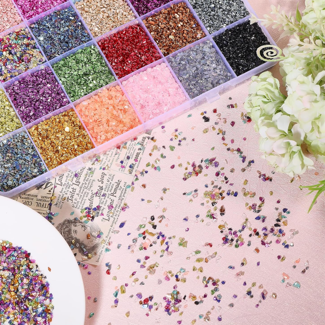 24 Colors DiamondGlow Crystal