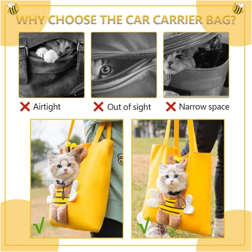 Pet Canvas Shoulder Bag