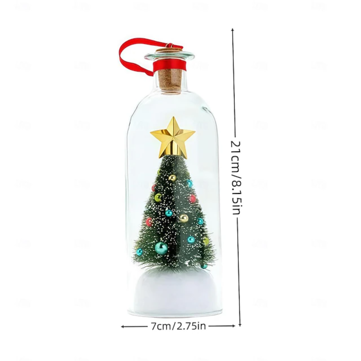🎄Christmas Tree Message In A Bottle🎁(Record Voices for Those You Love)