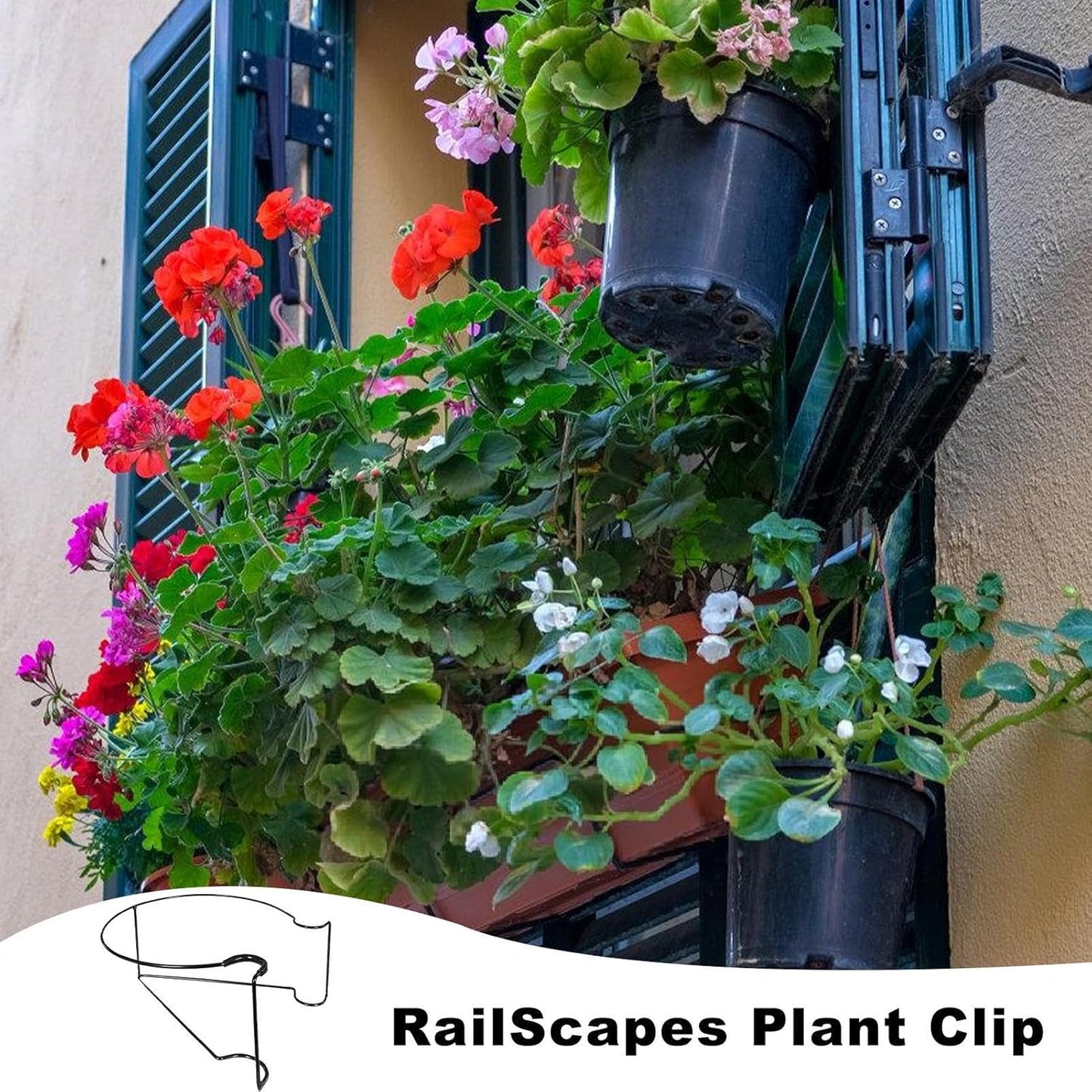 🪴Last Day 49% OFF-Hanging Planters and Baskets Clip