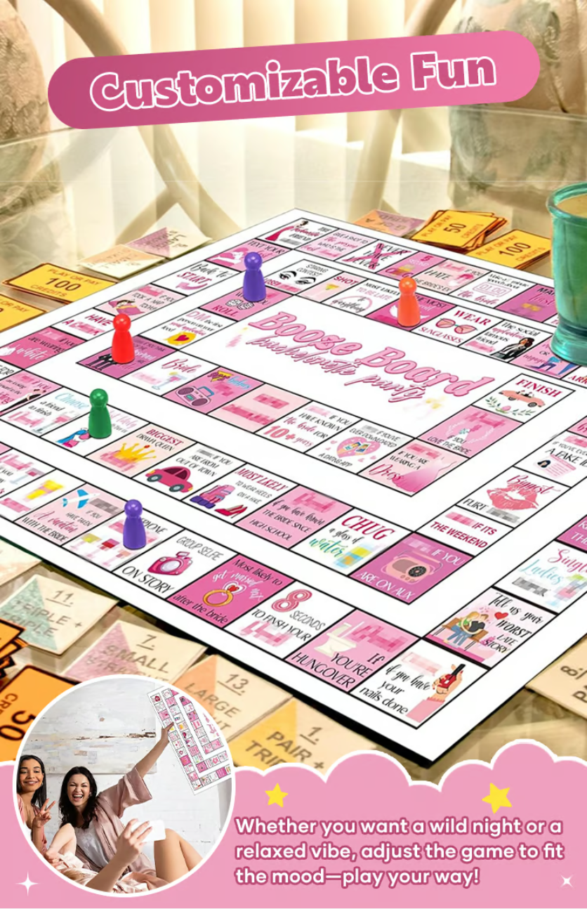 🔥 Last Day Sale 50% Off ⏰ Party Board Game - Fun Drinking Game for Friends