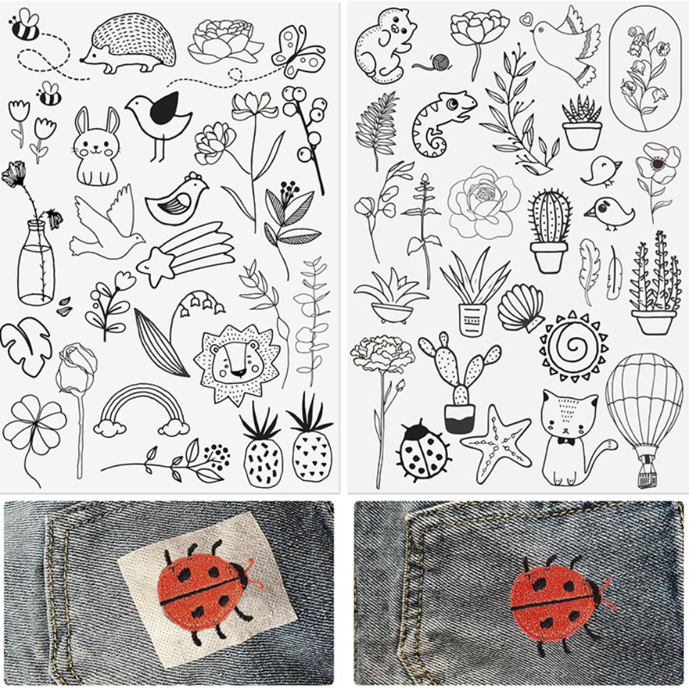 Hot Sale🔥Water Soluble Embroidery Patterns🪡The Perfect Helper Tool For Embroidery Enthusiasts - elehancea