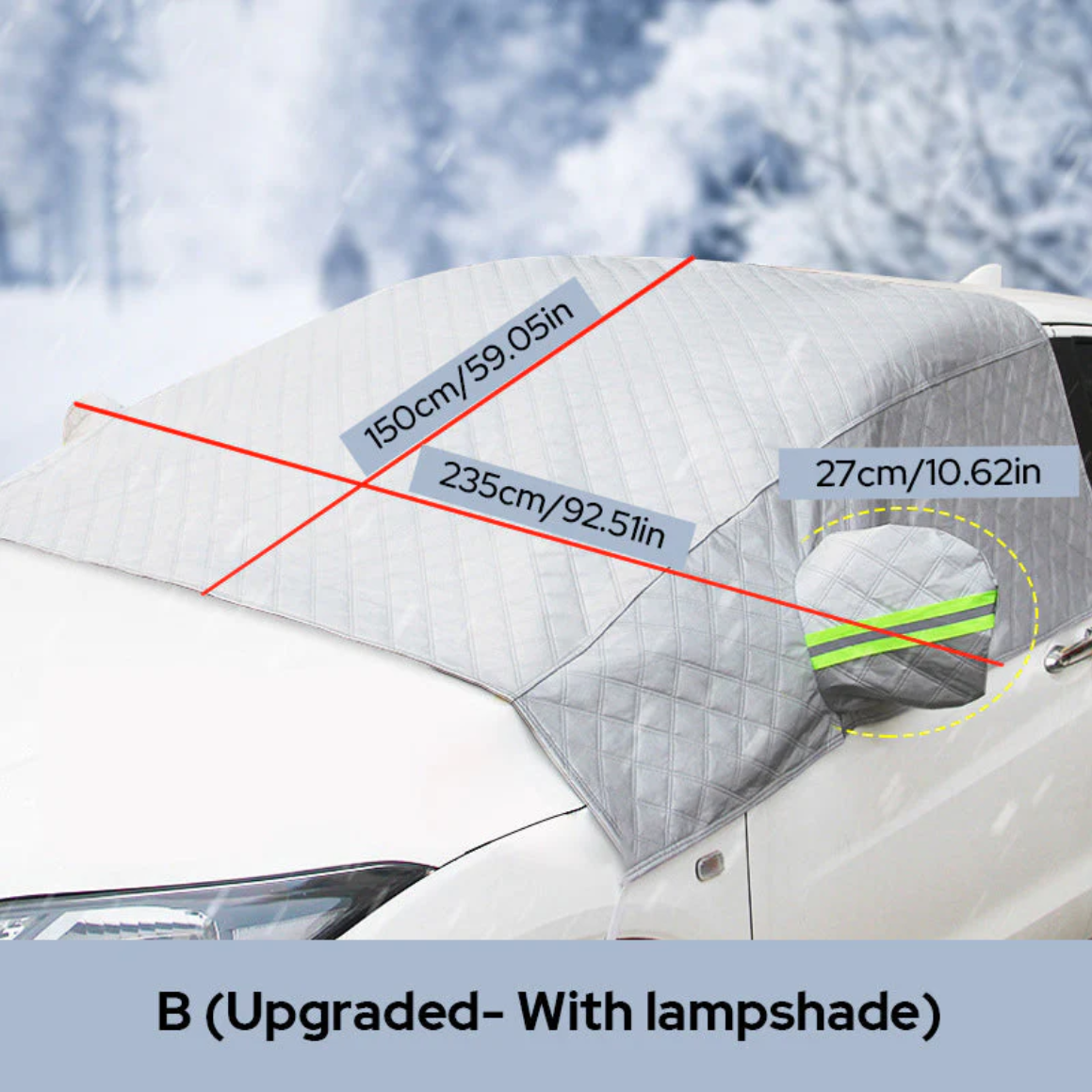 🌲Early Christmas Sale 49% OFF-Windshield Snow Cover Sunshade - elehancea