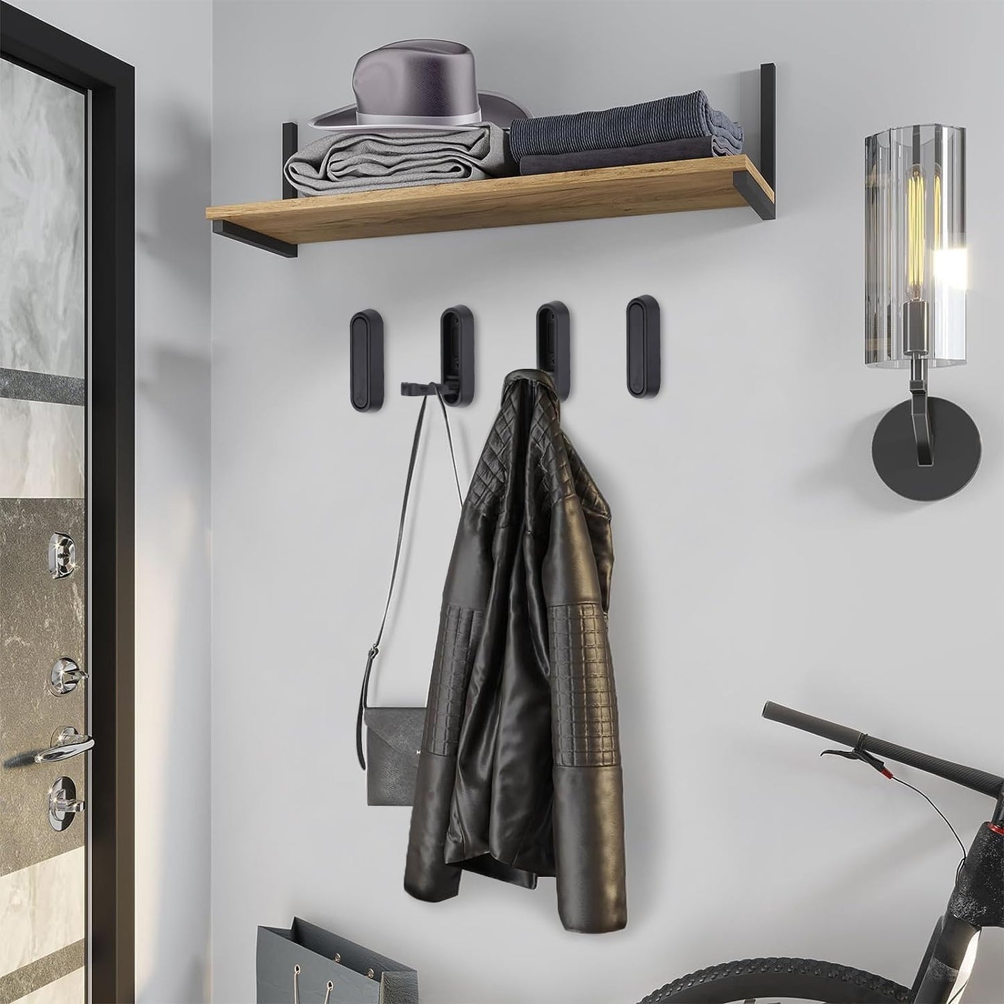 Hot Sale 49%OFF💥2025 Luxury Metal Folding Decorative Hooks