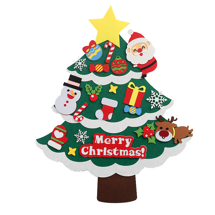🎄DIY Felt Christmas Tree Set🎄(🔥Buy 2 Get Extra 10% OFF )