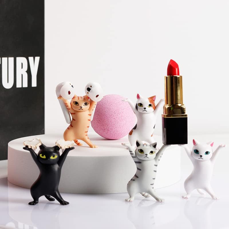 Dancing Cats Pen Holder Weightlifting - elehancea
