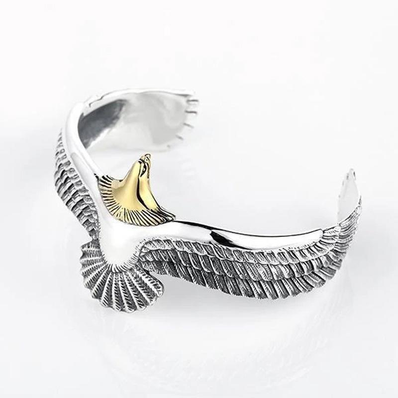 Silver Eagle Bracelet - elehancea