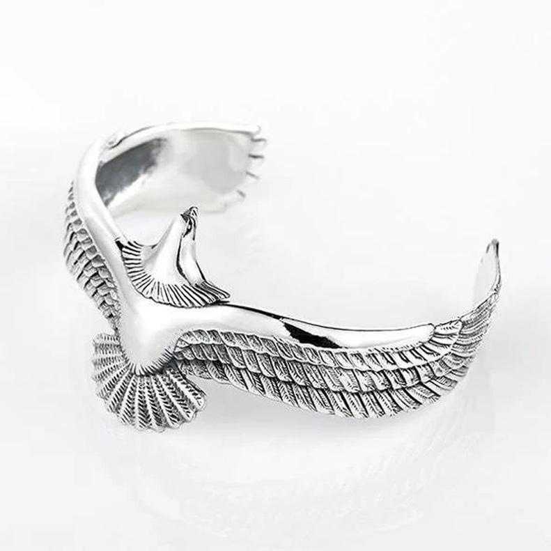 Silver Eagle Bracelet - elehancea