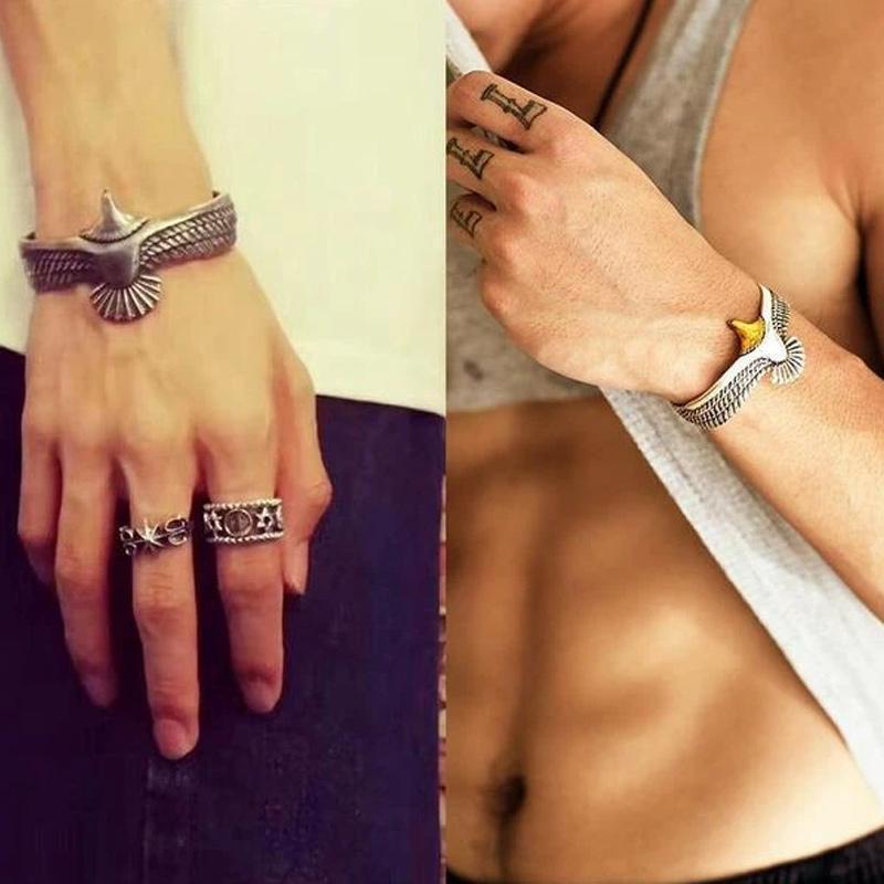 Silver Eagle Bracelet - elehancea