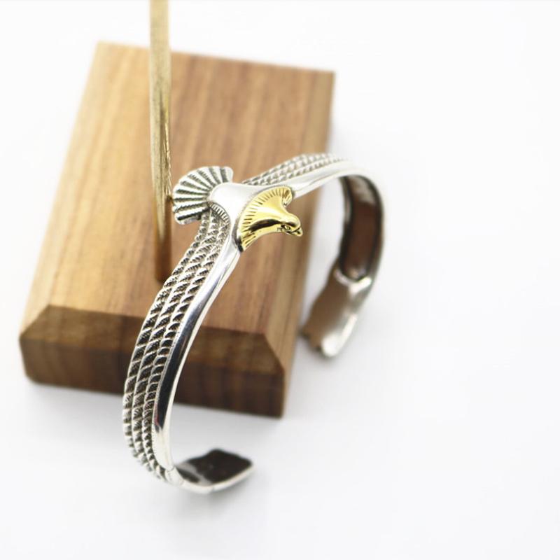 Silver Eagle Bracelet - elehancea