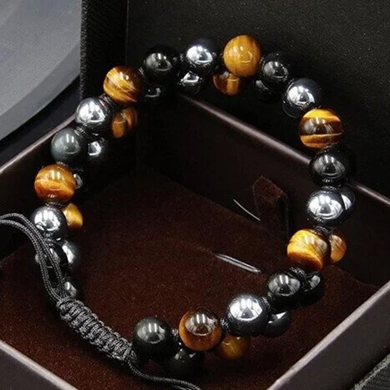 Adjustable Bracelet Made Of Natural Ore - elehancea