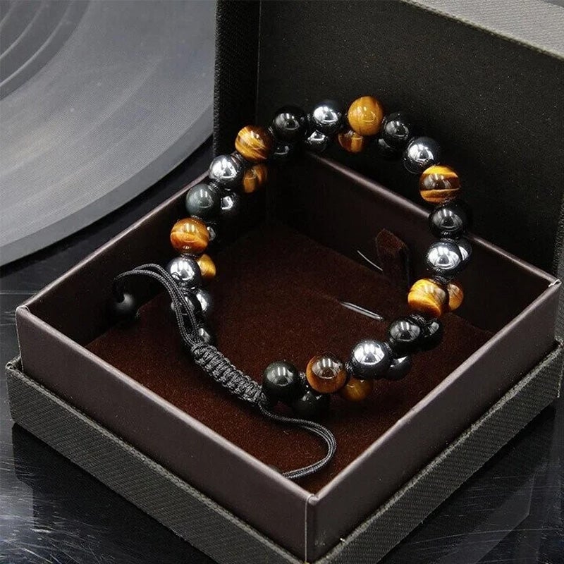 Adjustable Bracelet Made Of Natural Ore - elehancea