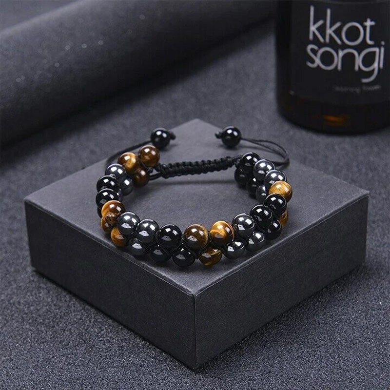 Adjustable Bracelet Made Of Natural Ore - elehancea