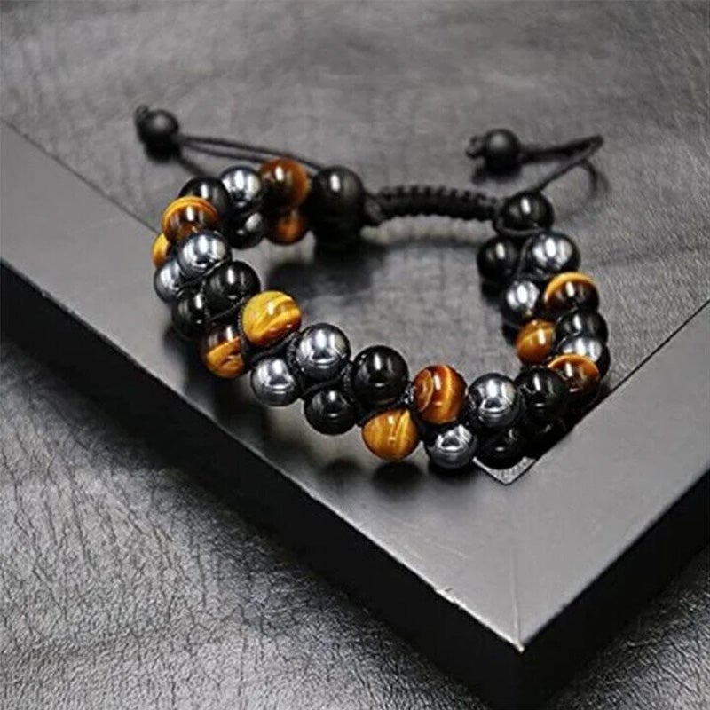 Adjustable Bracelet Made Of Natural Ore - elehancea