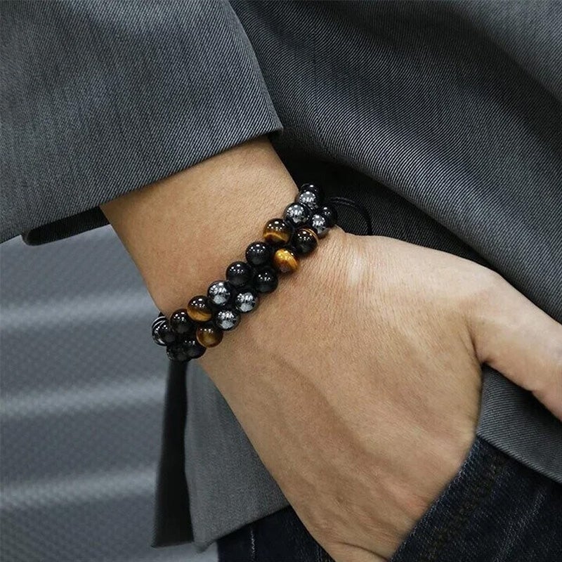 Adjustable Bracelet Made Of Natural Ore - elehancea