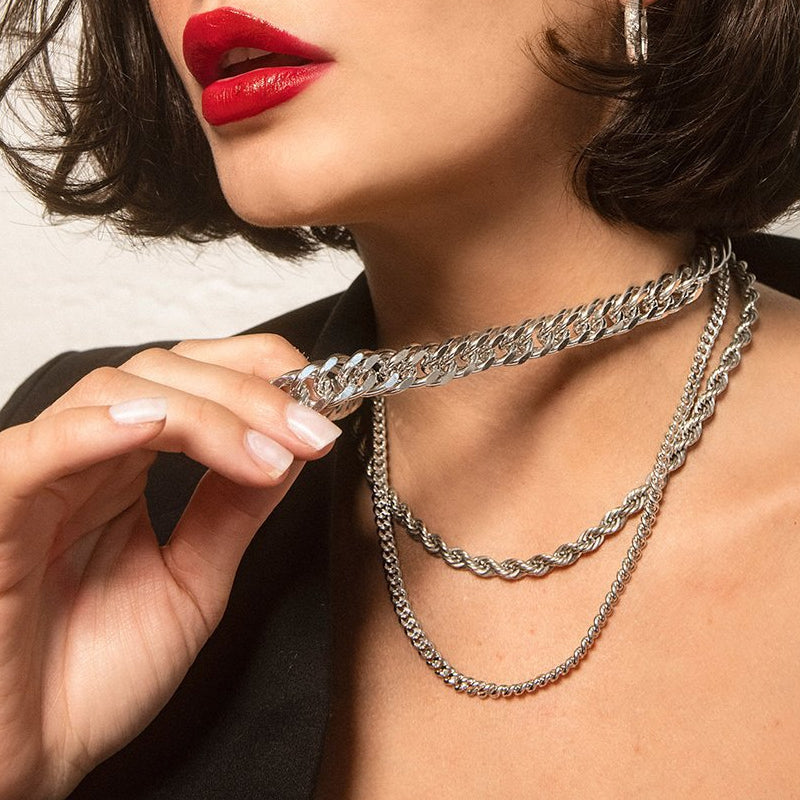 Cuban Link Chain Necklace - elehancea