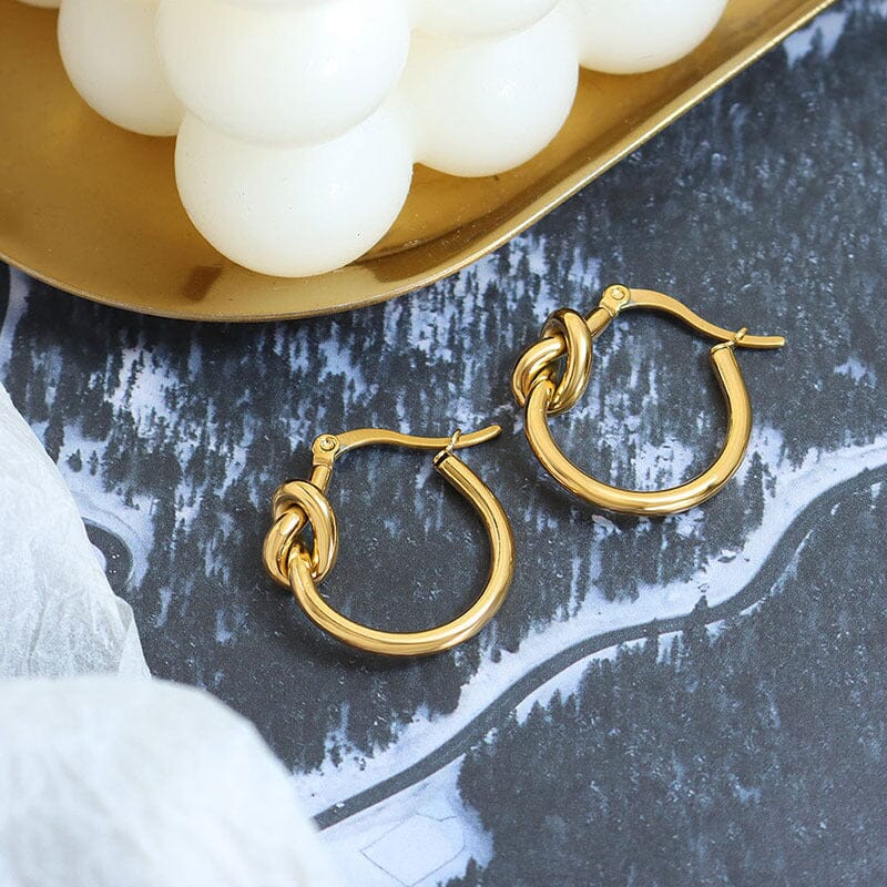 Unique Huggie Earrings - elehancea