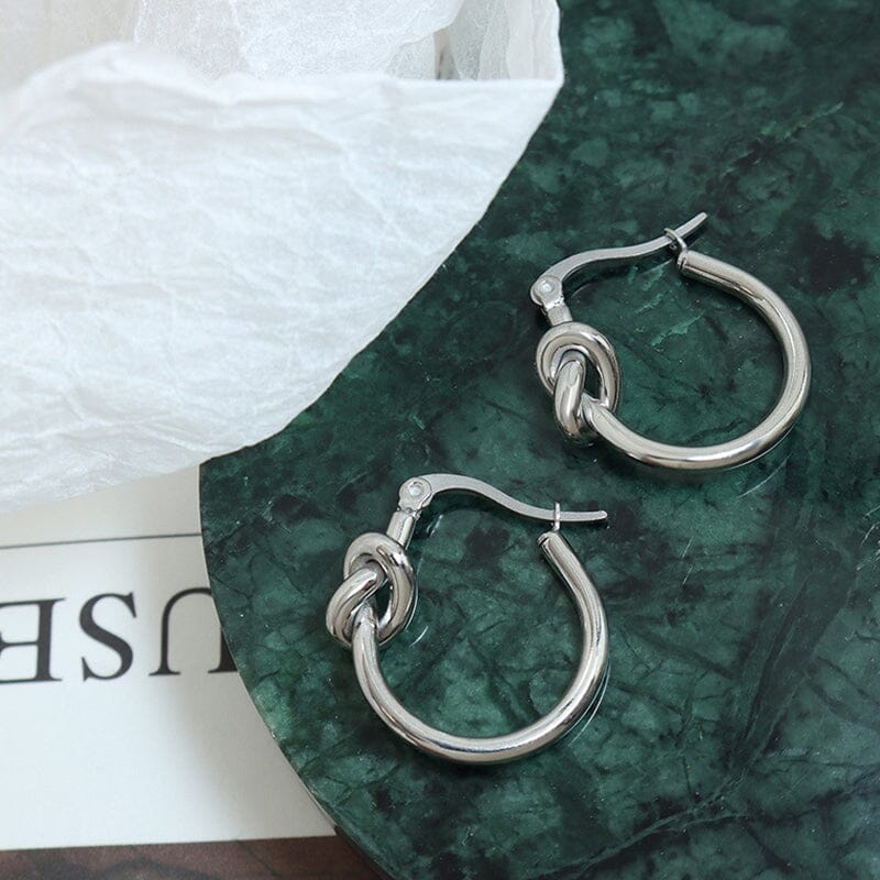 Unique Huggie Earrings - elehancea