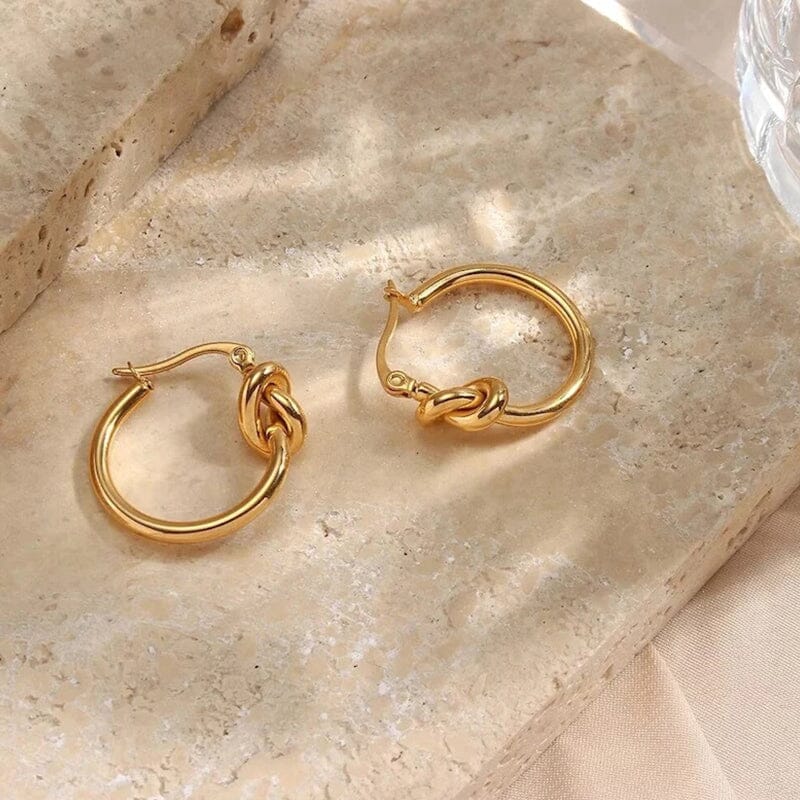 Unique Huggie Earrings - elehancea